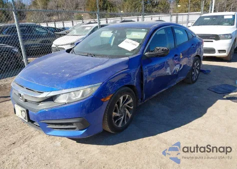2017 Honda Civic Ex из США, поврежденный, VIN 19XFC2F74HE072453